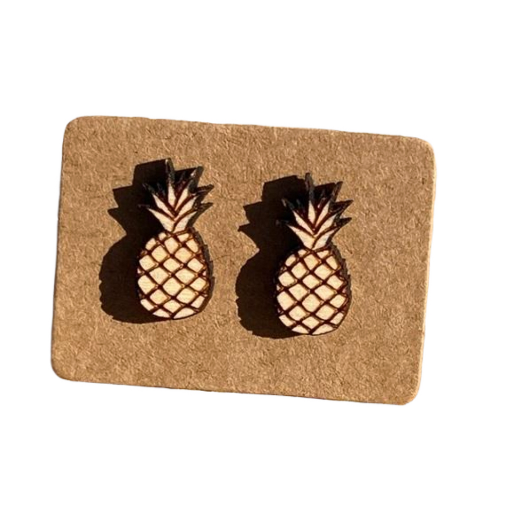Pineapple Stud Earrings